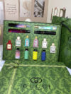 Gucci perfume sample family portrait 14-piece set! Flavor: Flower Dance Pink, Flower Dance Purple, Flower Dance Green, Flower Dance Light, Pink Flower, Black Flower, Green Flower, Red Flower, Dream Gardenia, Dream Jasmine, Guilty Love Test Tube 4 flavors.