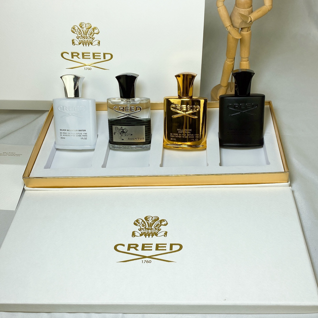 65. Creed Faith Perfume Medium Sample Set of Four × 30ml
🔜 ‣Creed Creed Perfume Medium Sample Four-piece Gift Set 30ml, the set contains 1⃣️Silver Mountain Spring 2⃣️Eau Napoleon 3⃣️Irish Green Flower 4⃣️Thousand-Year Empire - Image 4