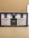 CHANEL Chanel men's perfume 3-piece set*25ml, classic three-piece set. There are 3 different Chanel perfume gift packs in one box. Contains: Azure Light Fragrance + Charming Sports + Charming Sports Cologne, three different flavors, fashionable and classic, convenient for Ctrip. 25ml each