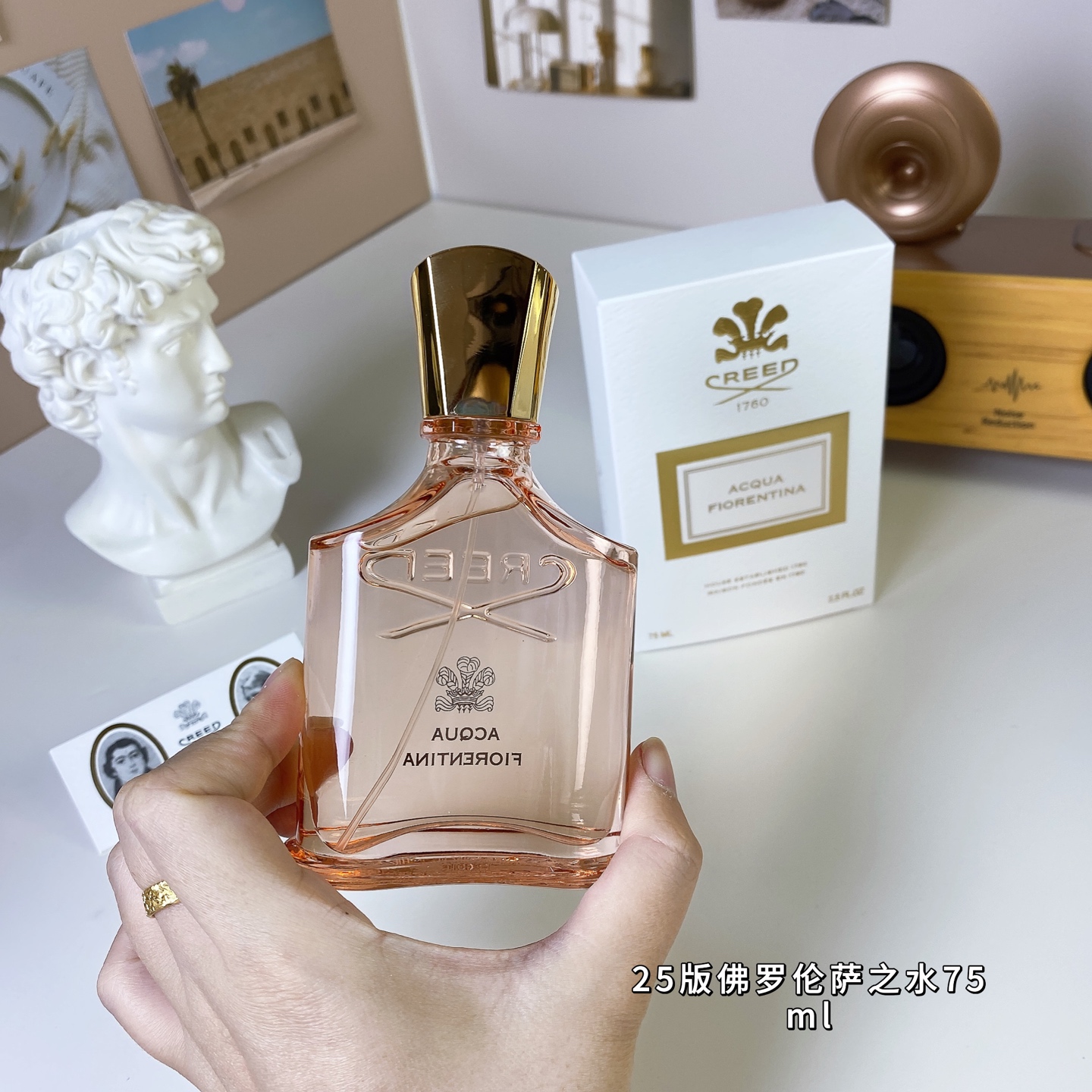 Faith Florence Perfume 75ml
🔜Quality❗2025 Edition Florentine Water 75ml
Acqua Fiorentina, 2009
Brand: Kai Ruide
Perfumer: Olivier .
Properties: female fragrance
Fragrance: fruity floral fragrance
Top note: plum
Middle Notes: Bergamot Lemon Pear Rose
Base note: grapefruit, cedar, sandalwood - Image 4