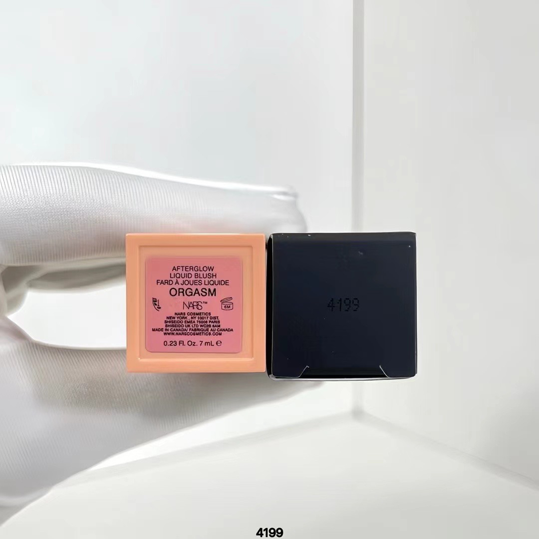 Nars powder tube liquid blush! Color number: WA milk pink purple, DO apricot tea rose, OR joyful pink, BE tobacco powder bean paste. - Image 5